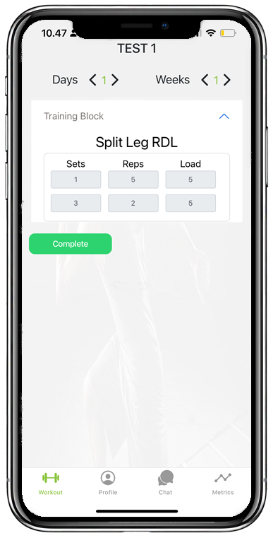 Personligt online træningsprogram